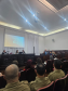 Reitor Ricardo Marcelo Fonseca realizando sua fala na Abertura