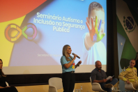 Seminário Autismo e Inclusão na Segurança Pública no Auditório da SESP