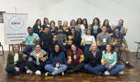 Primeira turma de Facilitadores em Justiça Restaurativa formada na regional de Curitiba.