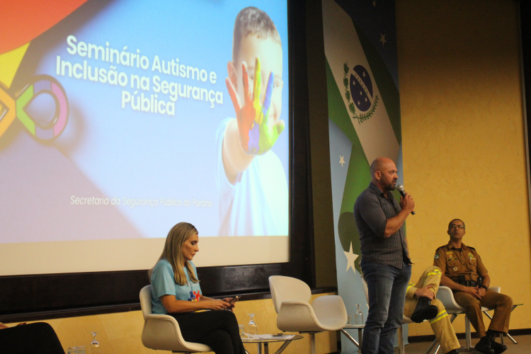 Seminário Autismo e Inclusão na Segurança Pública no Auditório da SESP