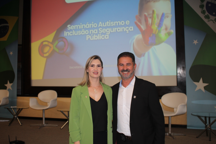 Seminário Autismo e Inclusão na Segurança Pública no Auditório da SESP