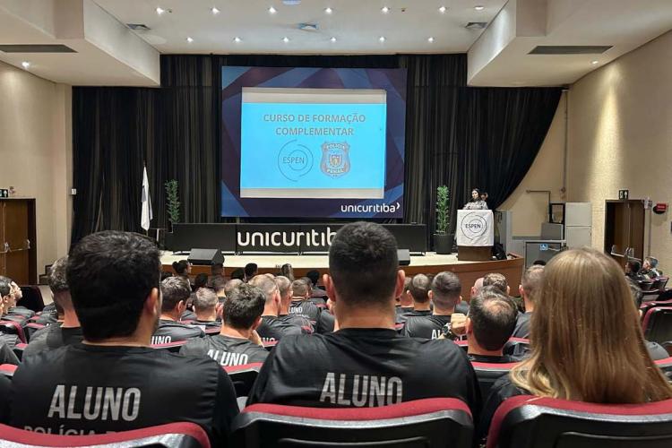 Polícia Penal do Paraná inicia curso de formação para 100 novos alunos