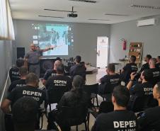 7ª Semana do I Curso de Formação da Polícia Penal do Paraná (CF/PPPR) em Curitiba e Londrina