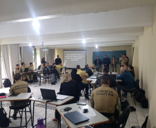 Policiais Penais participam do Curso de Metodologia e Técnicas de Ensino, promovido pela Senasp
