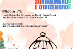 I Seminário de Encarceramento Feminino e Políticas Públicas do Paraná