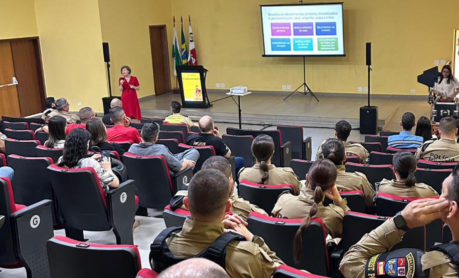 Ciclo de palestras sobre a Prevenção ao Suicídio.